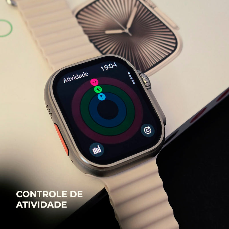 Ultra U3W Smartwatch Microwear — 1GB RAM, Integração com ChatGPT, Responde WhatsApp