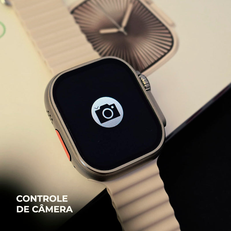 Ultra U3W Smartwatch Microwear — 1GB RAM, Integração com ChatGPT, Responde WhatsApp