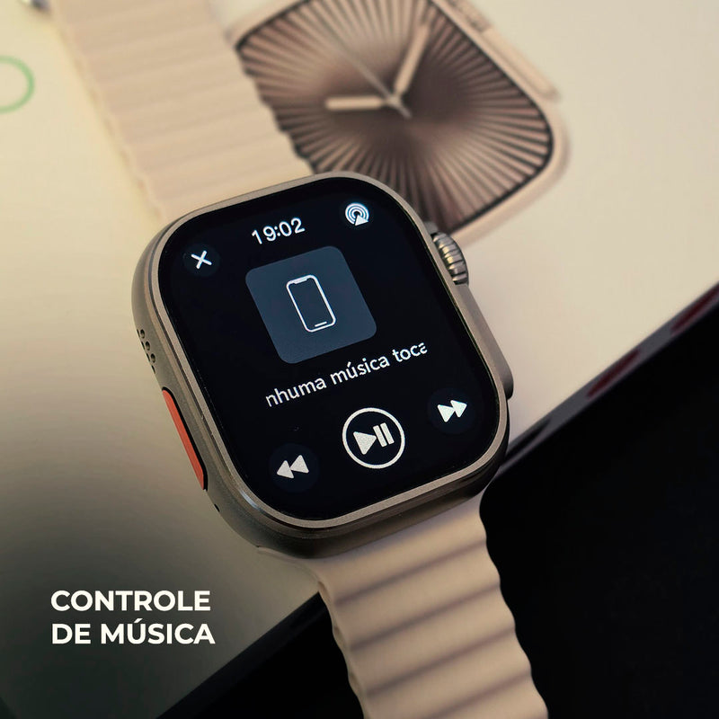 Ultra U3W Smartwatch Microwear — 1GB RAM, Integração com ChatGPT, Responde WhatsApp