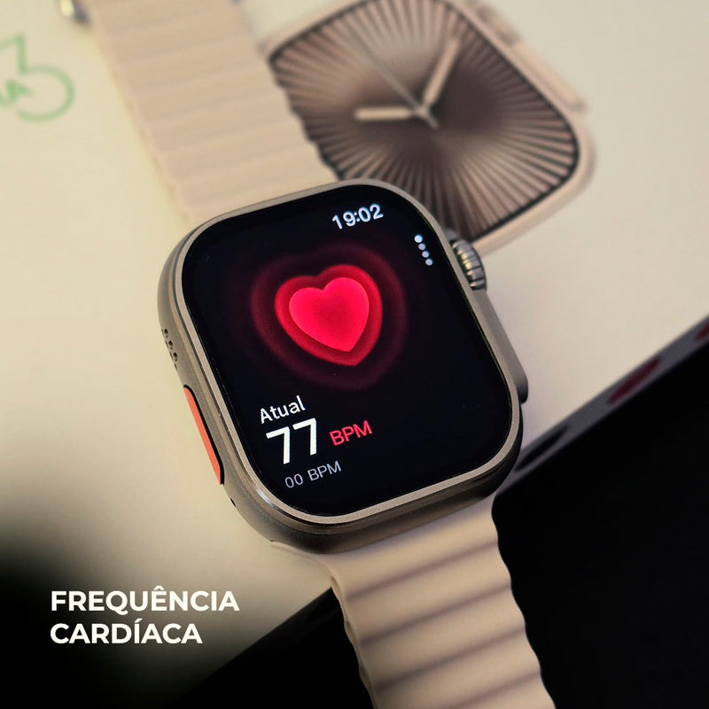 Ultra U3W Smartwatch Microwear — 1GB RAM, Integração com ChatGPT, Responde WhatsApp