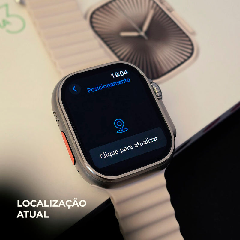 Ultra U3W Smartwatch Microwear — 1GB RAM, Integração com ChatGPT, Responde WhatsApp
