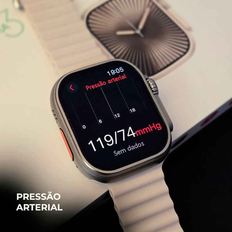 Ultra U3W Smartwatch Microwear — 1GB RAM, Integração com ChatGPT, Responde WhatsApp