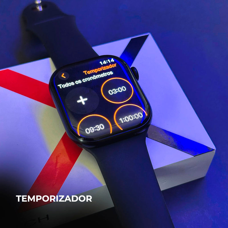 Smartwatch W10 Pro Microwear Series 10 – 1GB RAM com ChatGPT Integrado