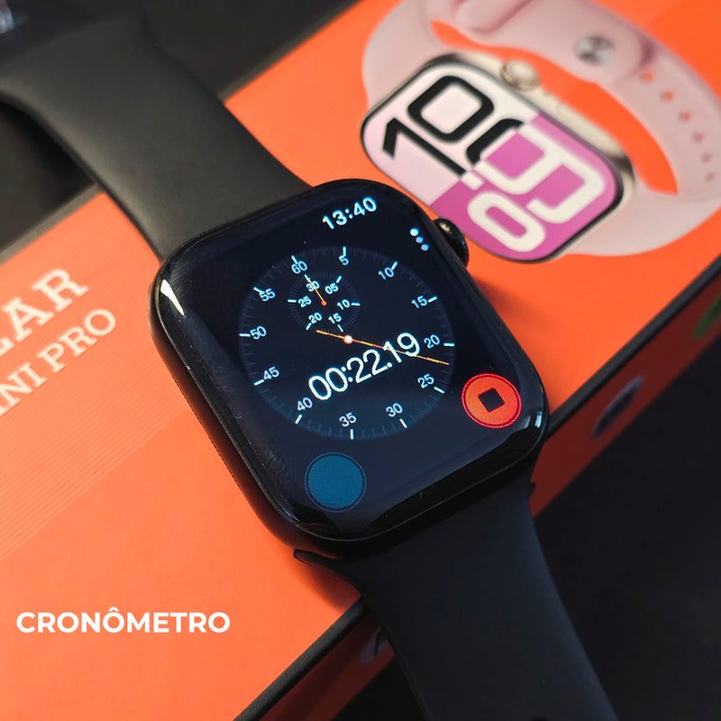 Smartwatch W10T Pro Mini Microwear — 1GB RAM, Integração com ChatGPT