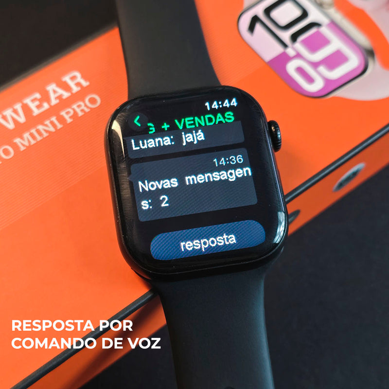 Smartwatch W10T Pro Mini Microwear — 1GB RAM, Integração com ChatGPT