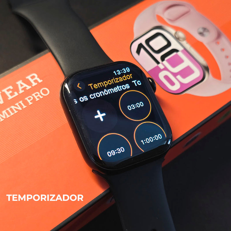 Smartwatch W10T Pro Mini Microwear — 1GB RAM, Integração com ChatGPT