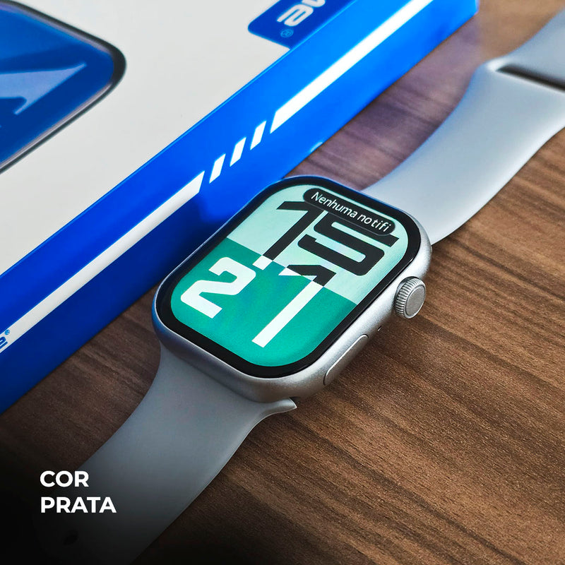 Smartwatch WS-X10 Série 10 – Pulseiras Inclusas e Ótimo Custo-Benefício