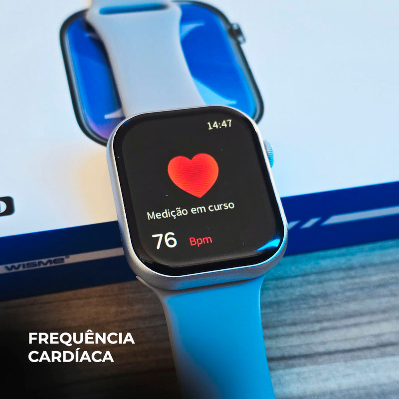 Smartwatch WS-X10 Série 10 – Pulseiras Inclusas e Ótimo Custo-Benefício