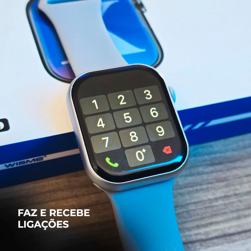 Smartwatch WS-X10 Série 10 – Pulseiras Inclusas e Ótimo Custo-Benefício