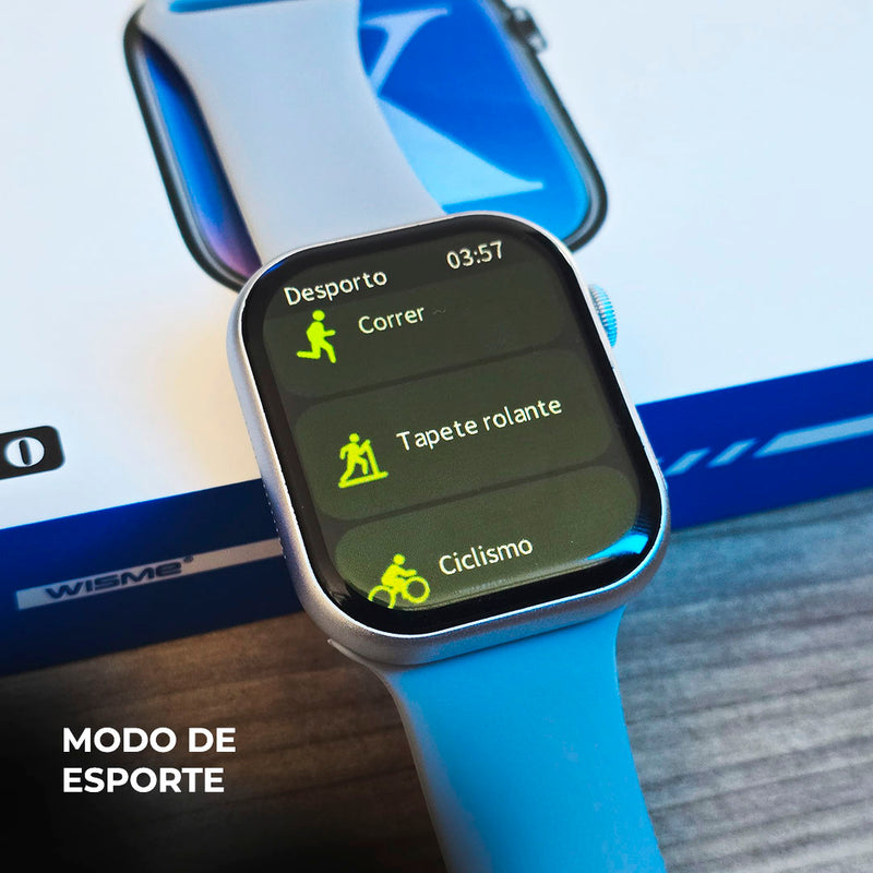 Smartwatch WS-X10 Série 10 – Pulseiras Inclusas e Ótimo Custo-Benefício