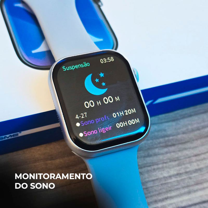 Smartwatch WS-X10 Série 10 – Pulseiras Inclusas e Ótimo Custo-Benefício