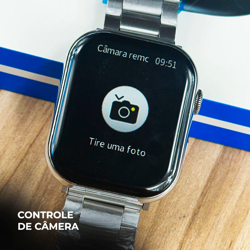 Smartwatch WS-X11 Série 10 – Kit com 7 Pulseiras e Ótimo