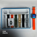 Smartwatch WS10-2 Ultra – Segunda Geração com Toque Duplo e Kit 7 Pulseiras