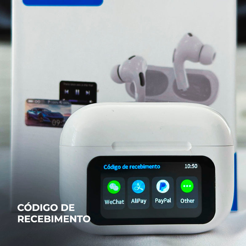 WT-5 | Fones Sem Fio Bluetooth com Estojo Inteligente (Smart Case)