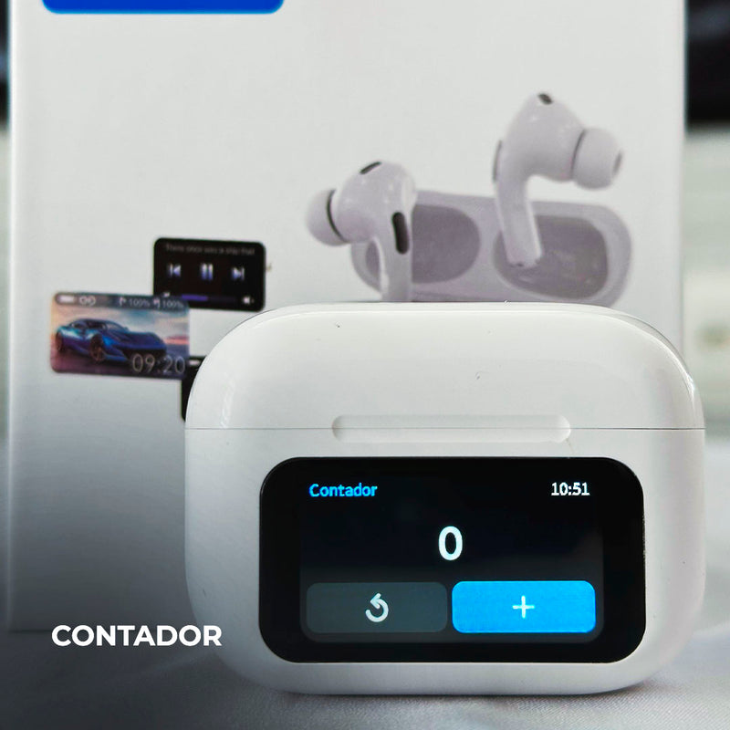 WT-5 | Fones Sem Fio Bluetooth com Estojo Inteligente (Smart Case)