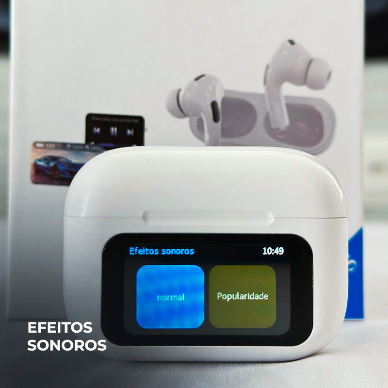 WT-5 | Fones Sem Fio Bluetooth com Estojo Inteligente (Smart Case)