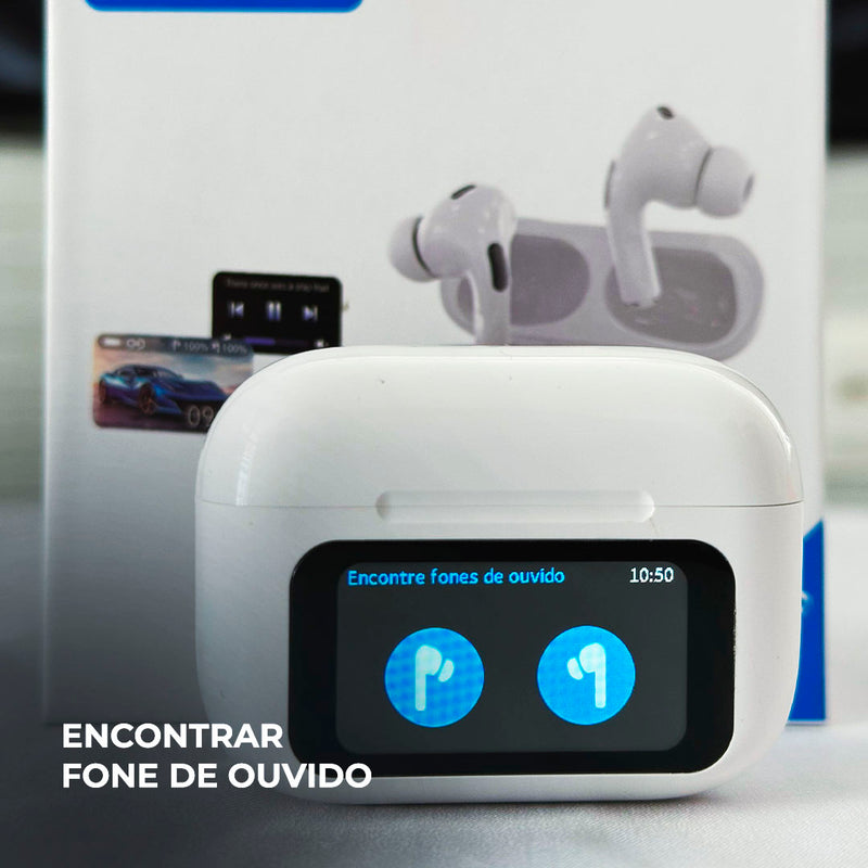 WT-5 | Fones Sem Fio Bluetooth com Estojo Inteligente (Smart Case)