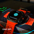 Smartwatch Microwear SU01 – Tela AMOLED | GPS Integrado | 3ATM | Pulseira Laranja