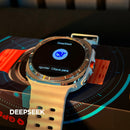 Smartwatch Microwear SU01 – Tela AMOLED | GPS Integrado | 3ATM | Pulseira Laranja